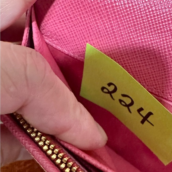 PRADA❤️🌟224 LEATHER LONG WALKET⭐️ - Picture 6 of 6